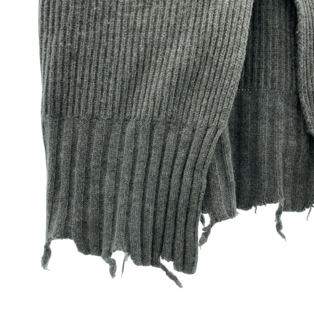 美品・即発送☆PERVERZE 2wayダメージ ニットベスト パーバーズ 美品