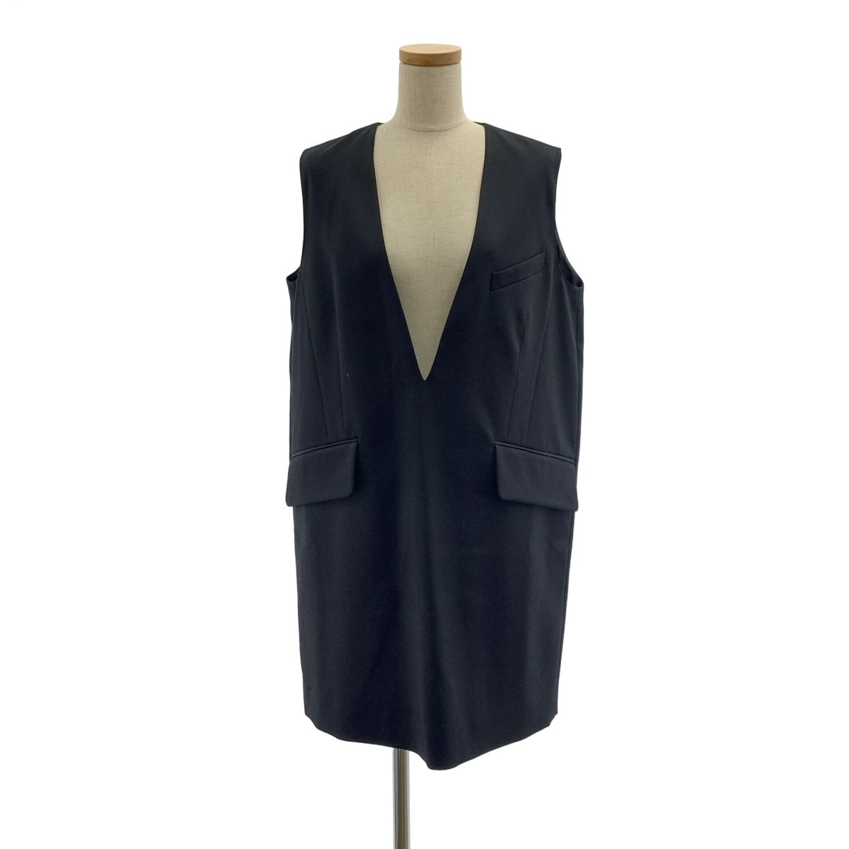 mm6 maison margiela ベスト ギャザーワンピース ノースリーブ mm6 maison margiela ベスト ギャザーワンピース ノースリーブ mm6