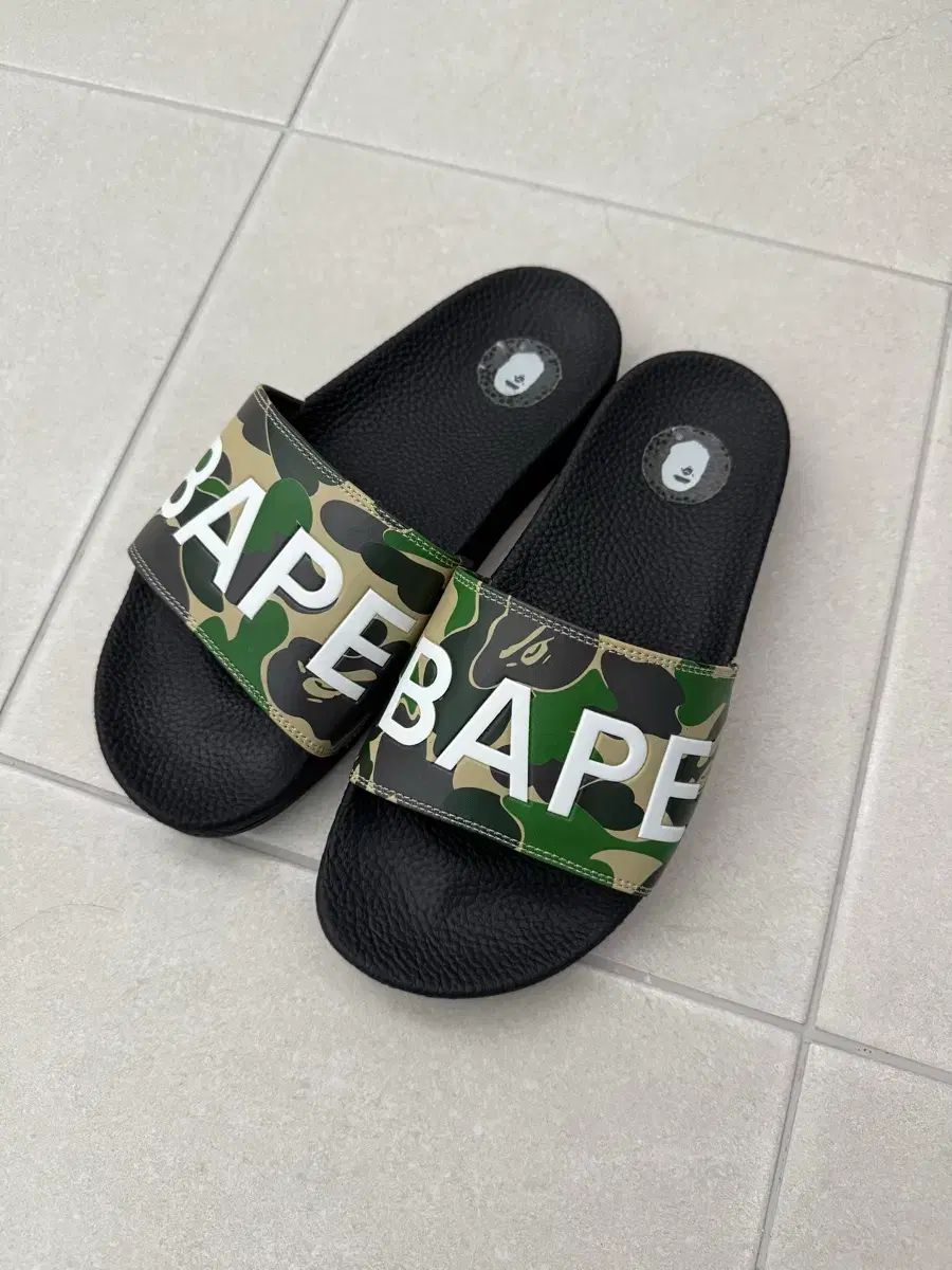アベイシングエイプ カモフラ スリッパ US 7