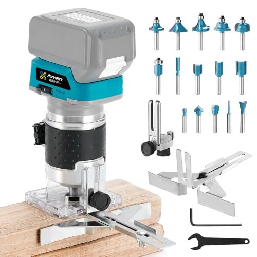 迅速に発送】電動トリマー 木工用 充電式 18V コードレスルーター