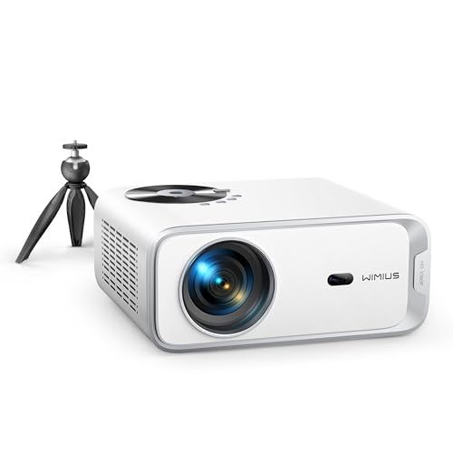 迅速に発送】【Android TV搭載】WiMiUS プロジェクター 小型【電動