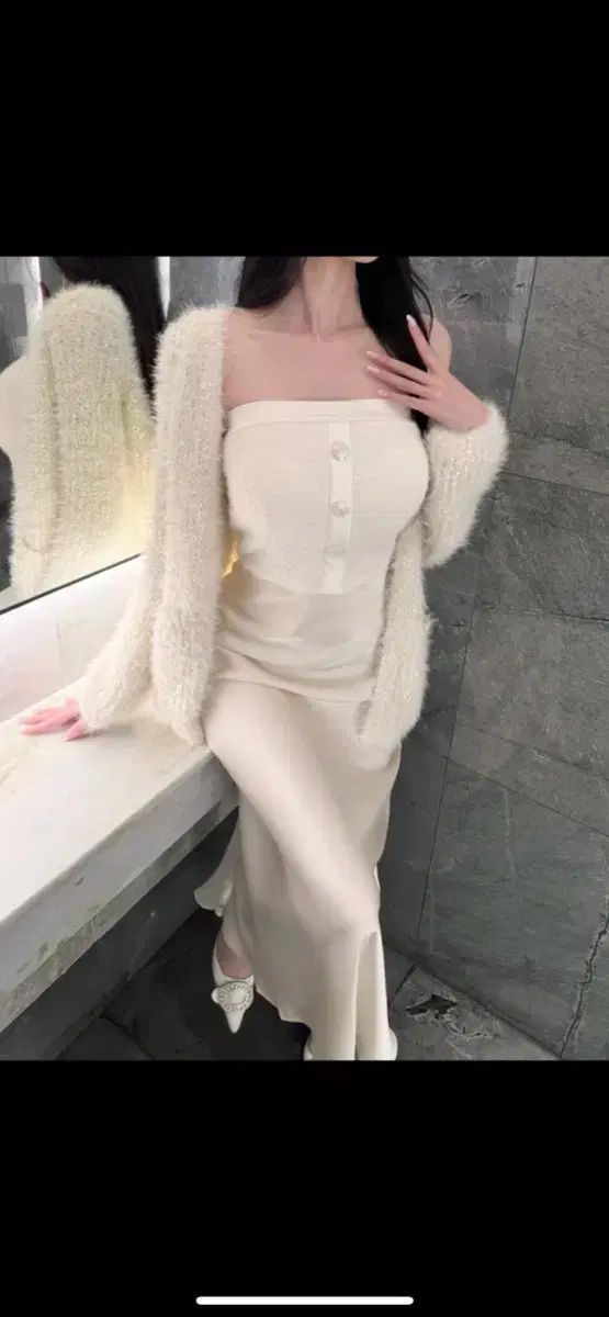 15 7 ツイード セット M 輸入衣類 デアウベ ロッサムジェイ ブレスショップ ラメローズ 体型カバー その他 