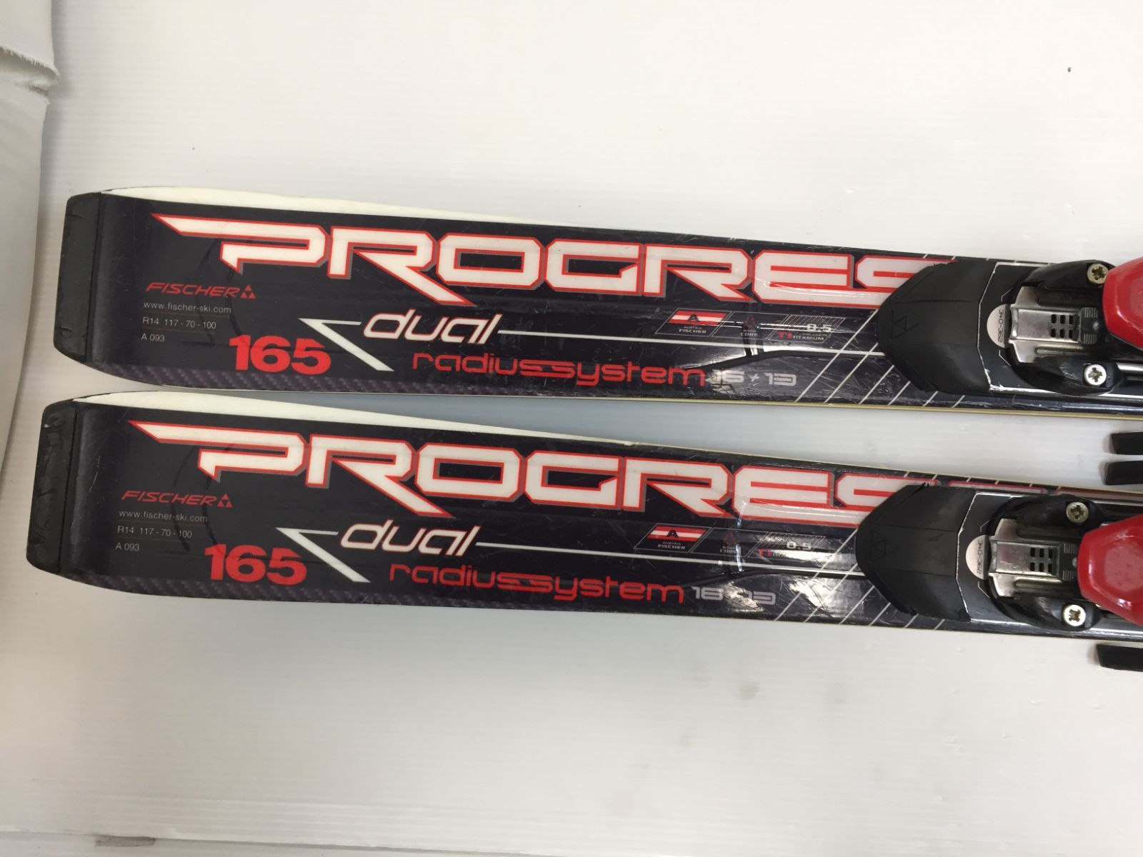 ◇メンテ済◇ スキー FISCHER PROGRESSOR dual 165 cm + Z13 PRO ski