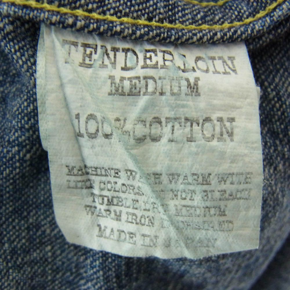 TENDERLOIN テンダーロイン T-SADDLEMAN DENIM SHT L/S WASH