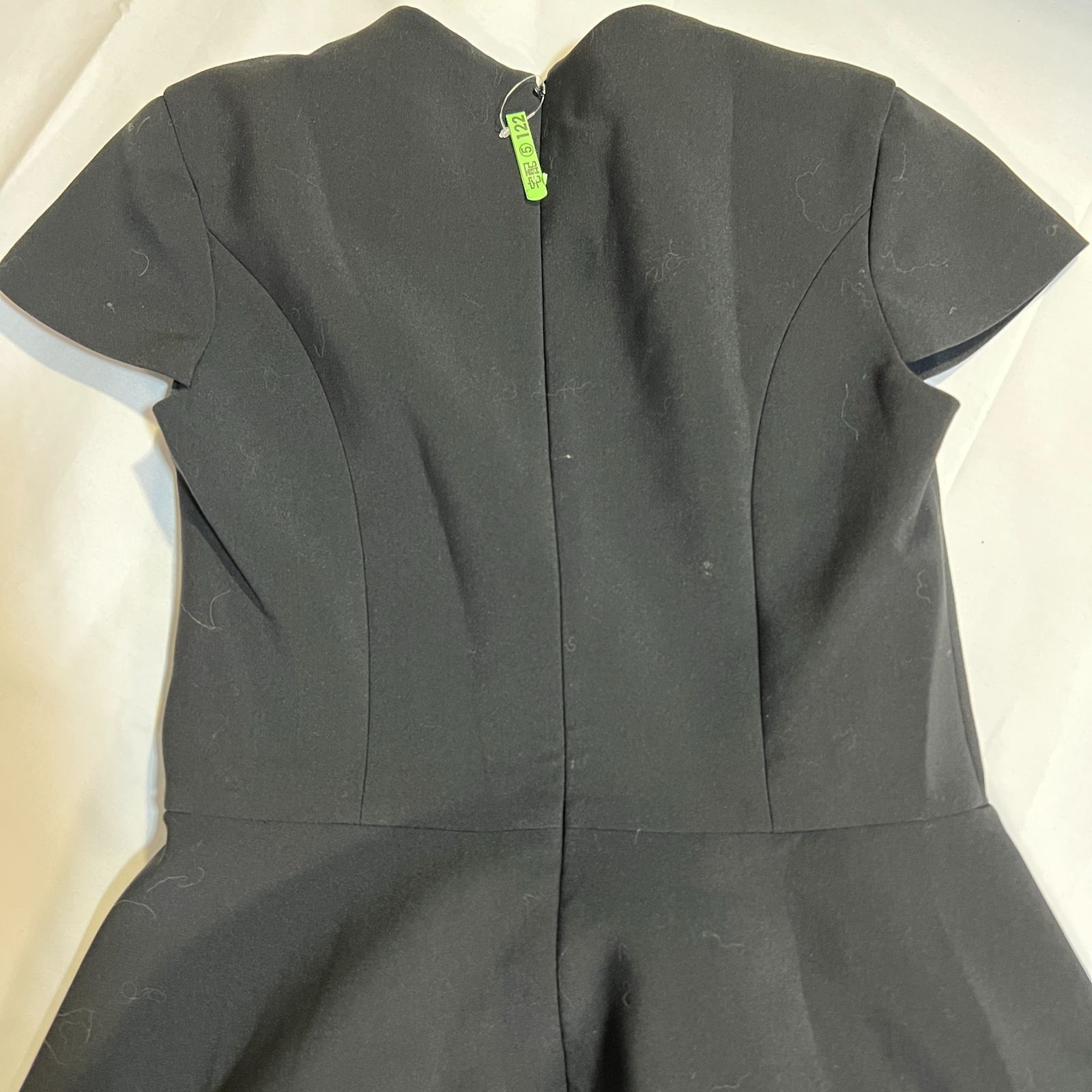 B071 YOKO CHAN ヨーコチャン ワンピース ブラック シンプル 半袖