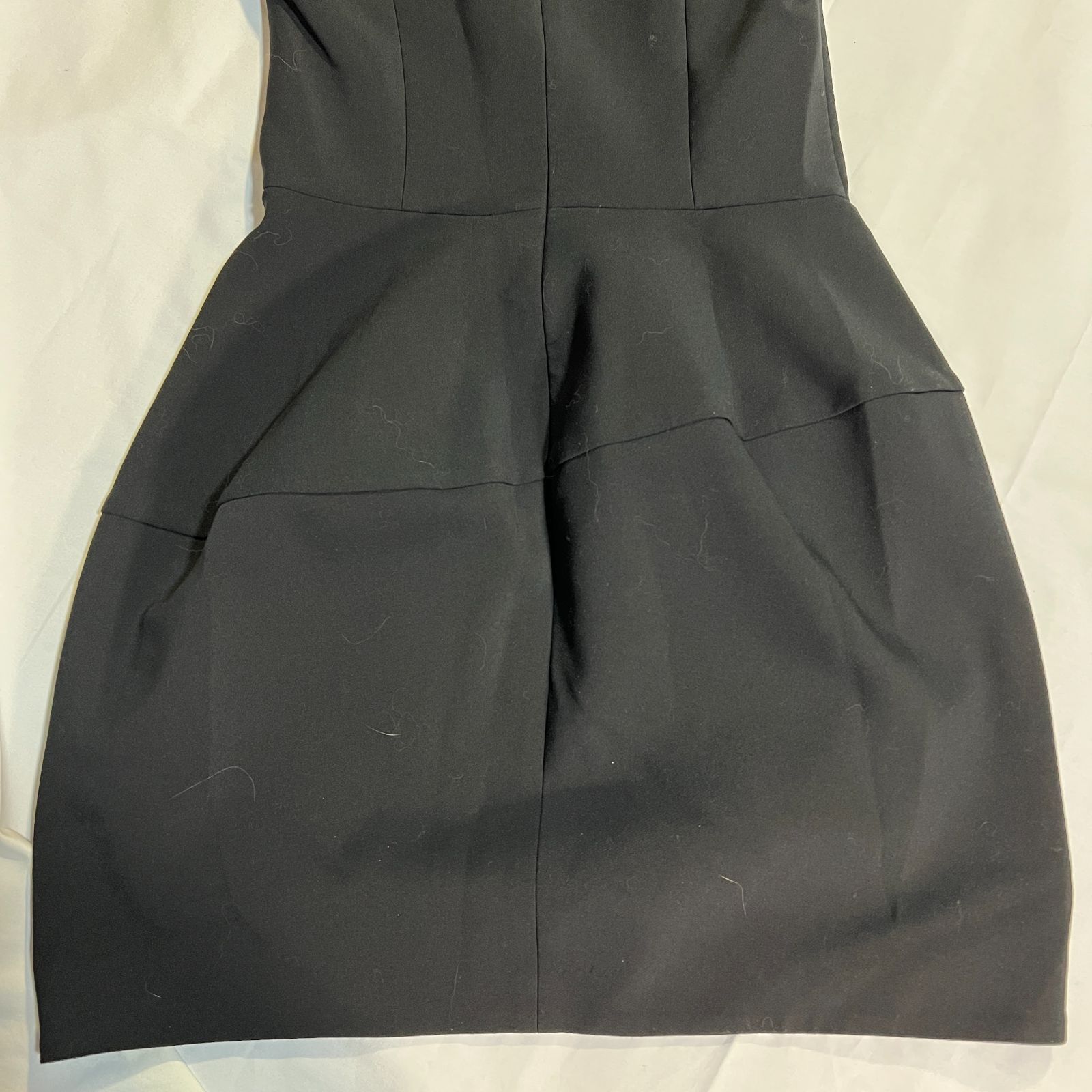 B071 YOKO CHAN ヨーコチャン ワンピース ブラック シンプル 半袖