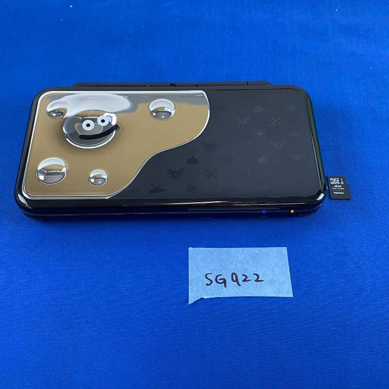 SG 922 モデル Nintendo ドラゴンクエスト はぐれメタルエディション 本体 SDカード セット 任天堂 ニンテンドー DS 2 SD LL ドラクエ はぐれメタル コラボ商品 デザイン オリジナルモデル