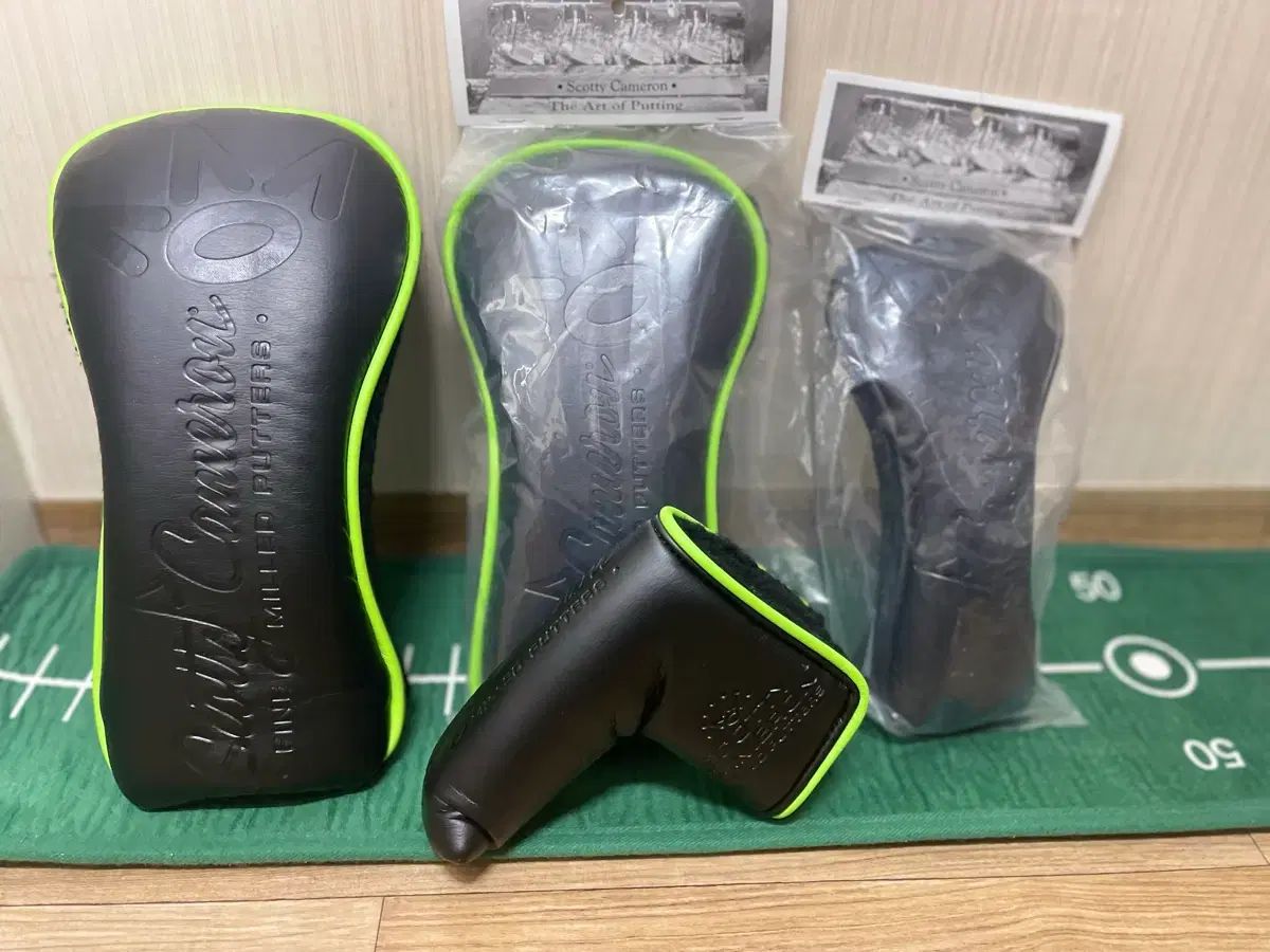 スコッティ キャメロン 2018 ライム ブラック ピンフラグ ドウユファー セット