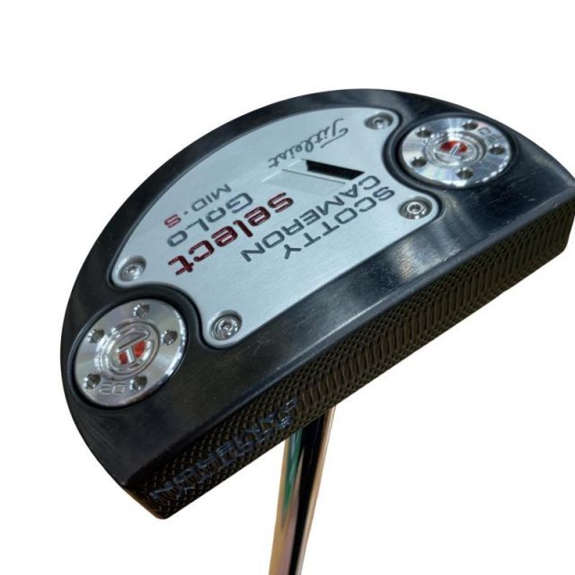タイトリスト SCOTTY CAMERON select GoLo S MID 41インチ USA パター PT スチール フレックスその他 メンズ 男性用 右利き 右用 Cランク ゴルフクラブ