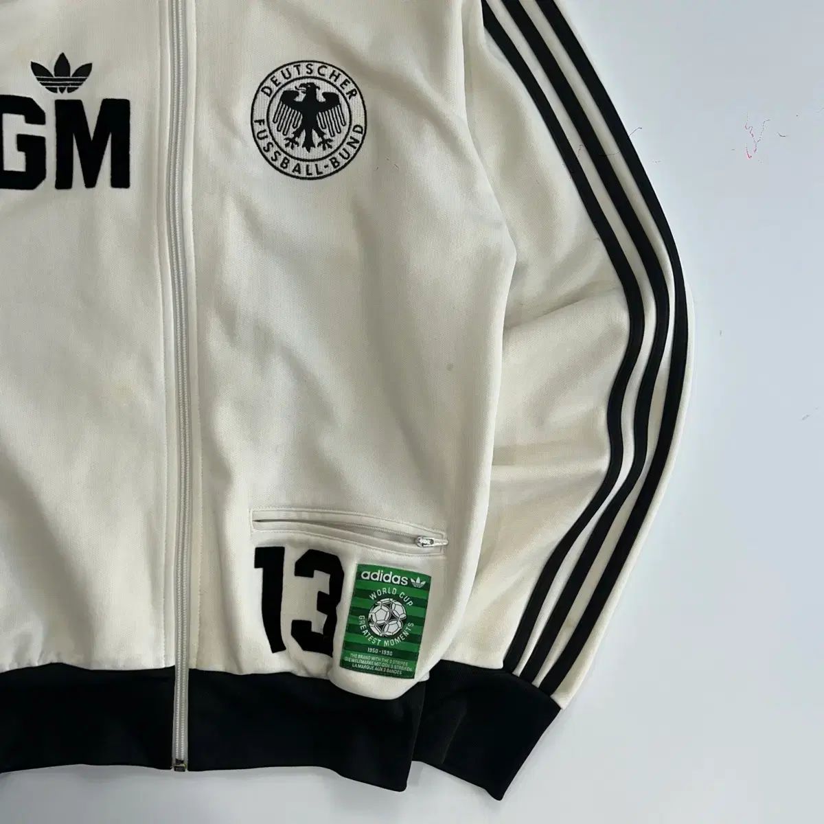 アディダス ドイツ ゲルト・ミュラー レトロ トラックジャージ - メルカリ