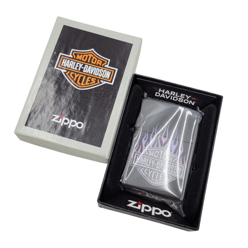 ZIPPO HARLEY ジッポ ハーレーダビッドソン FLAMES LOGO OIL LIGHTER フレイムス ロゴ オイル ライター 喫煙具 206 260102 cs 05 izu