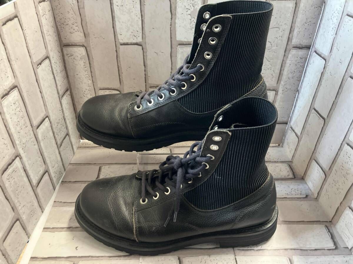 DIESEL ディーゼル ブーツ レースアップ サイドゴア Y 02886 PR 568 サイズ27 0 cm インポート