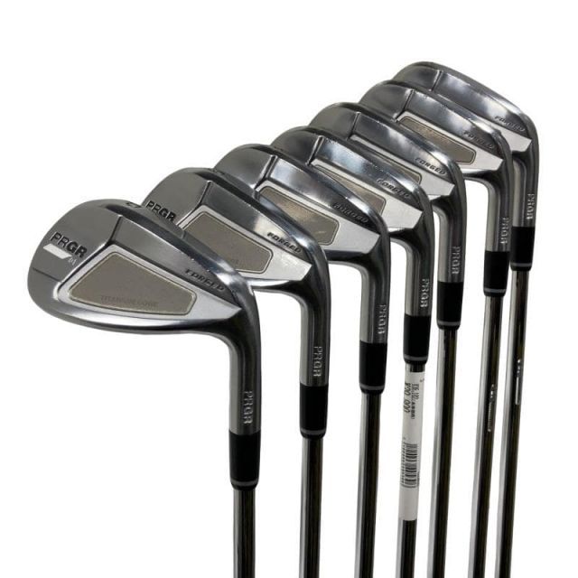 中古】 プロギア PRGR 01 7S アイアンセット IR NS PRO MODUS3 TOUR105