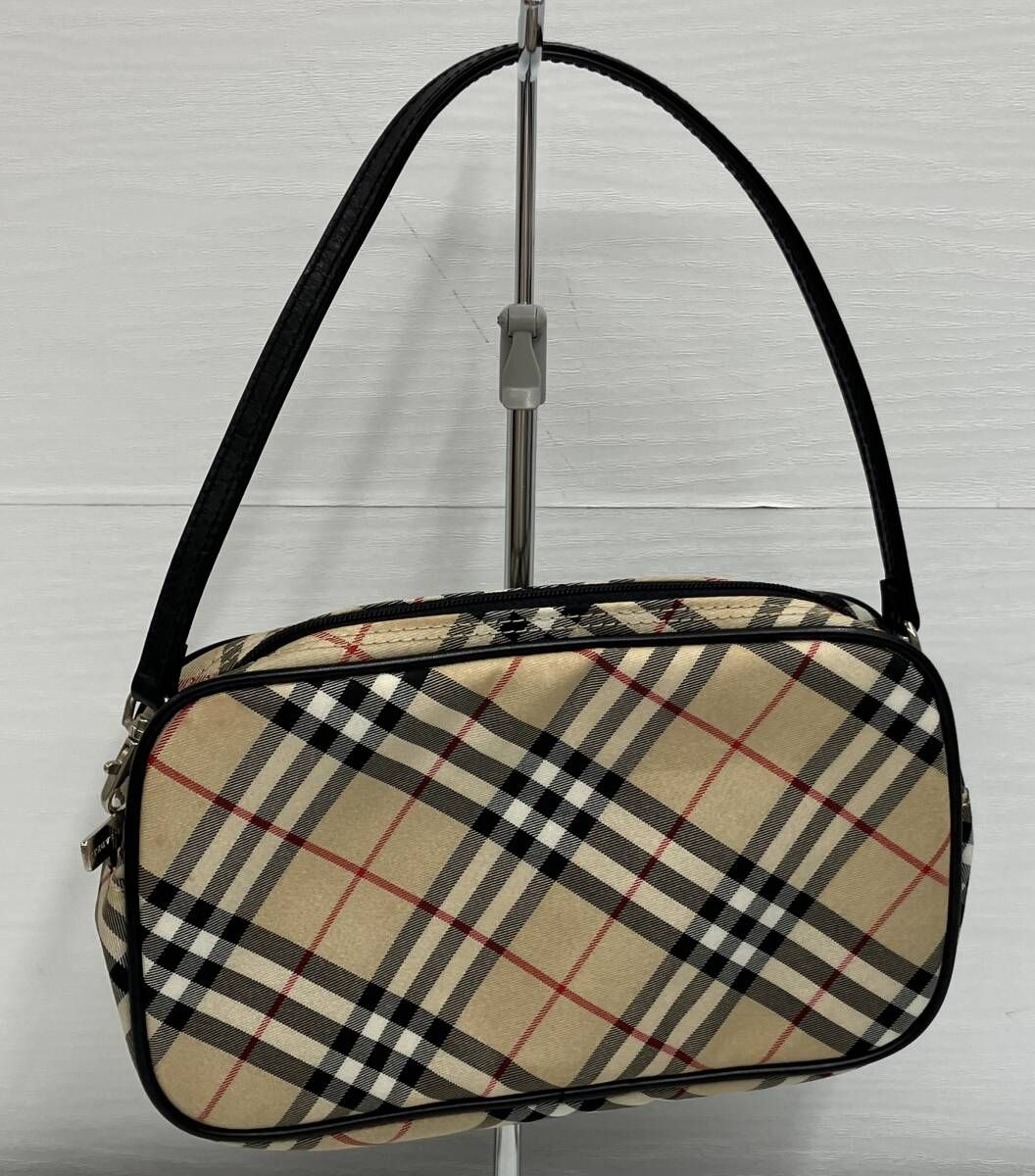 新品 BURBERRY BLUE LABEL アクセサリーポーチ チェック BURBERRY BLUE LABEL アクセサリーポーチ ノバチェック