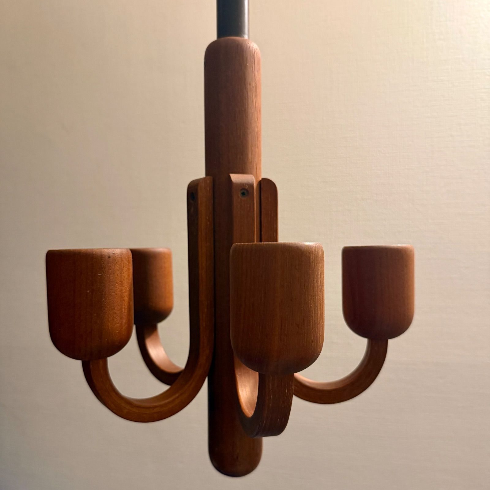 50s 60s Domus ドムス 5灯 シャンデリア ヤマギワ 北欧 ヴィンテージ