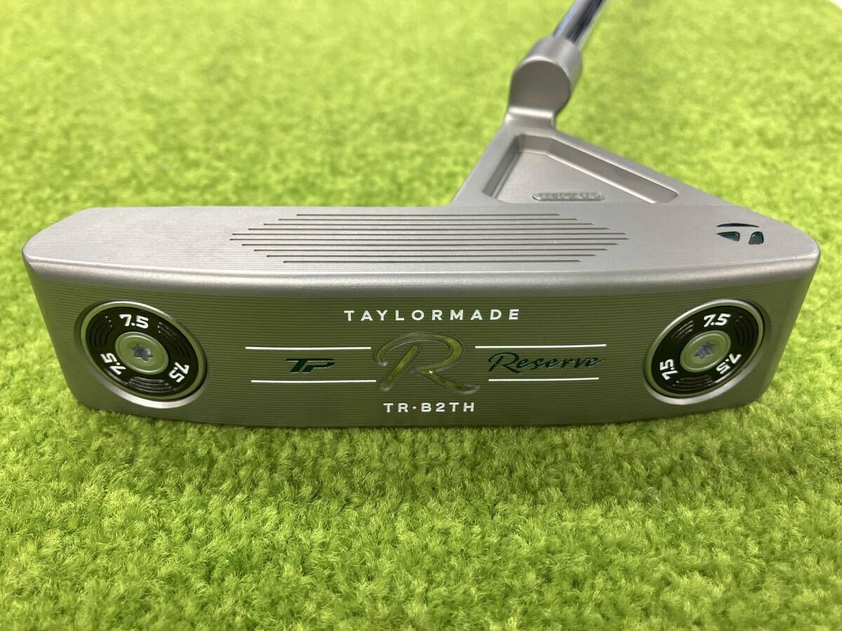 テーラーメイド Taylormade TP Reserve TRUSS B 2 TH パター ヘッドカバー付き オリジナルスチール