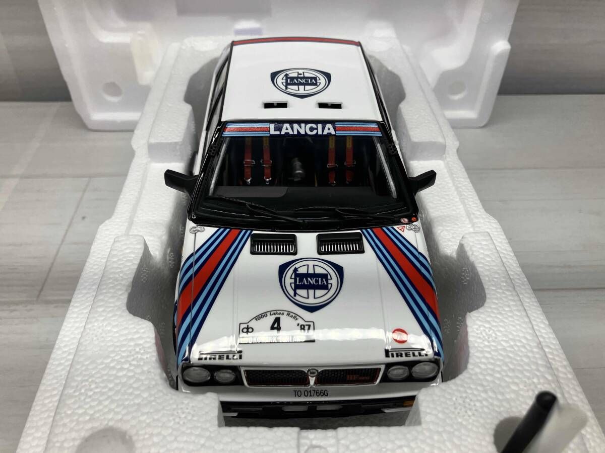  KYOSHO 1 18 ランチア デルタ HF 4 WD 1000湖 ‘チーム ランチア‘ 1987 京商 その他 ミニカー