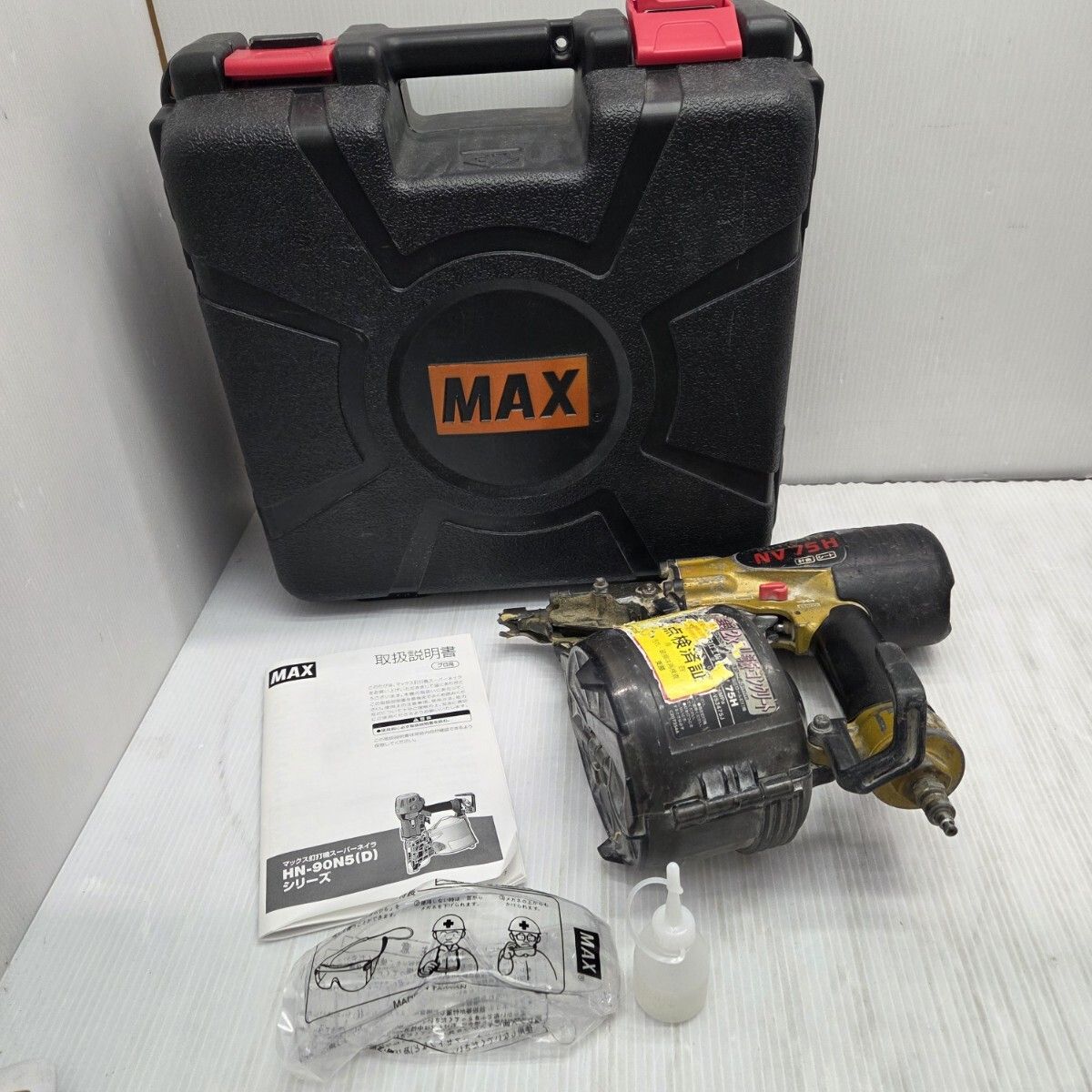 S 00860 釘打ち機 HITACHI 日立 75 H エアーツール DIY 電動 工具