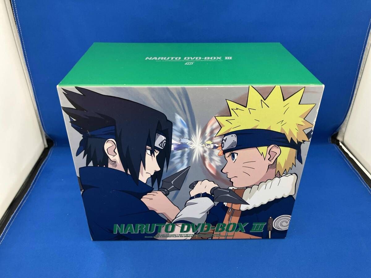 DVD NARUTO-ナルト- DVD-BOX Ⅲ 激突!ナルトVSサスケ(完全生産限定版