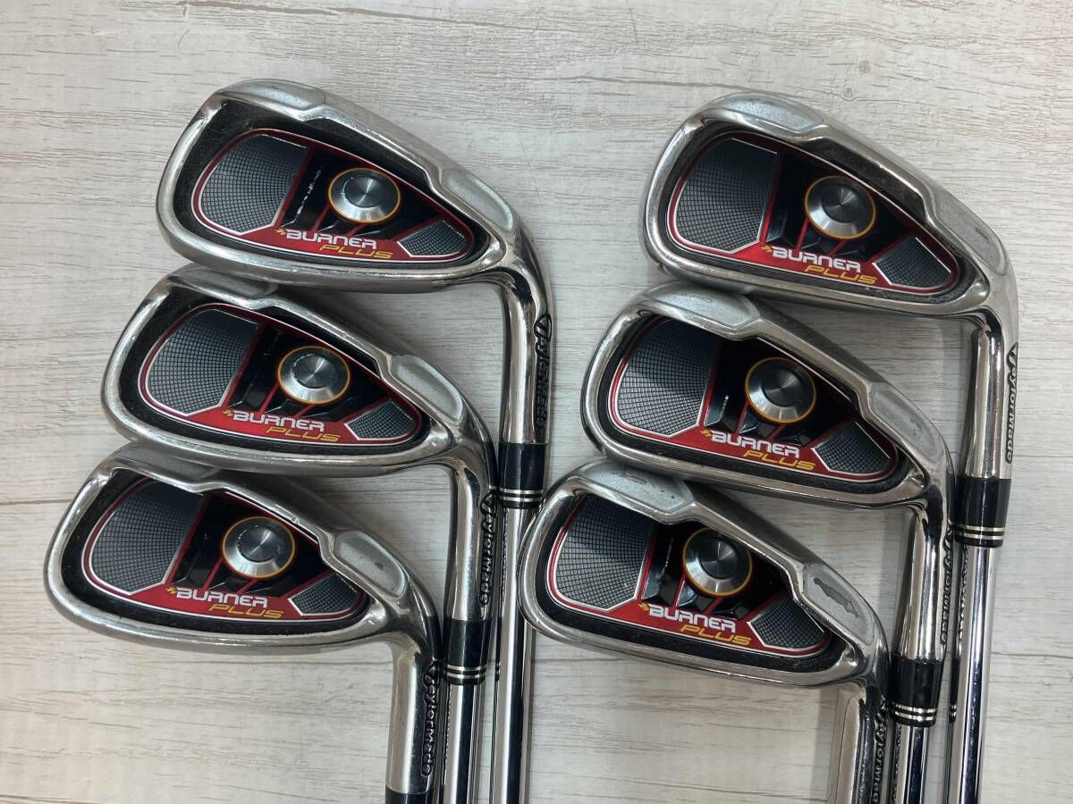 TaylorMade BURNER PLUS アイアンセット テーラーメイド FLEX R 6本
