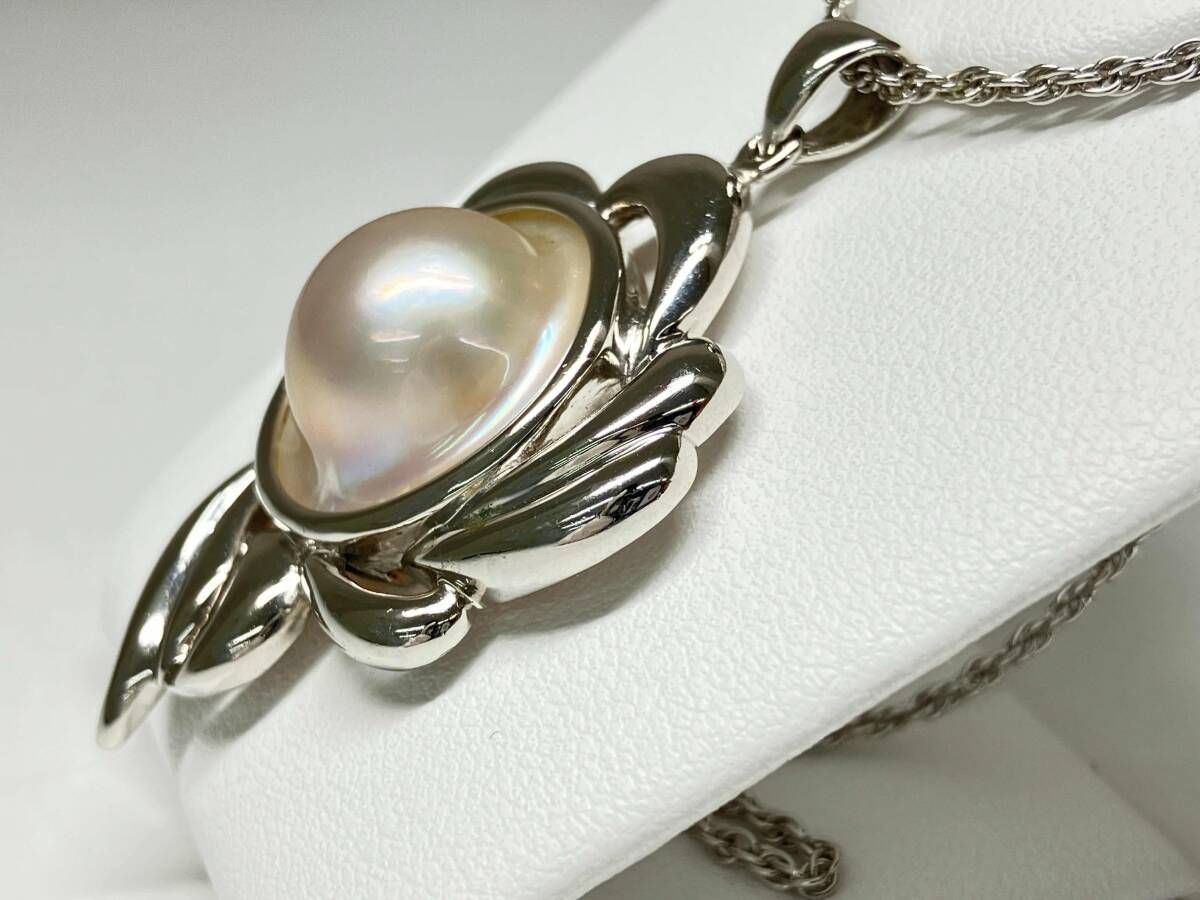 TASAKISHINJU ハーフパール 約61cm 約13.2g ネックレス 真珠