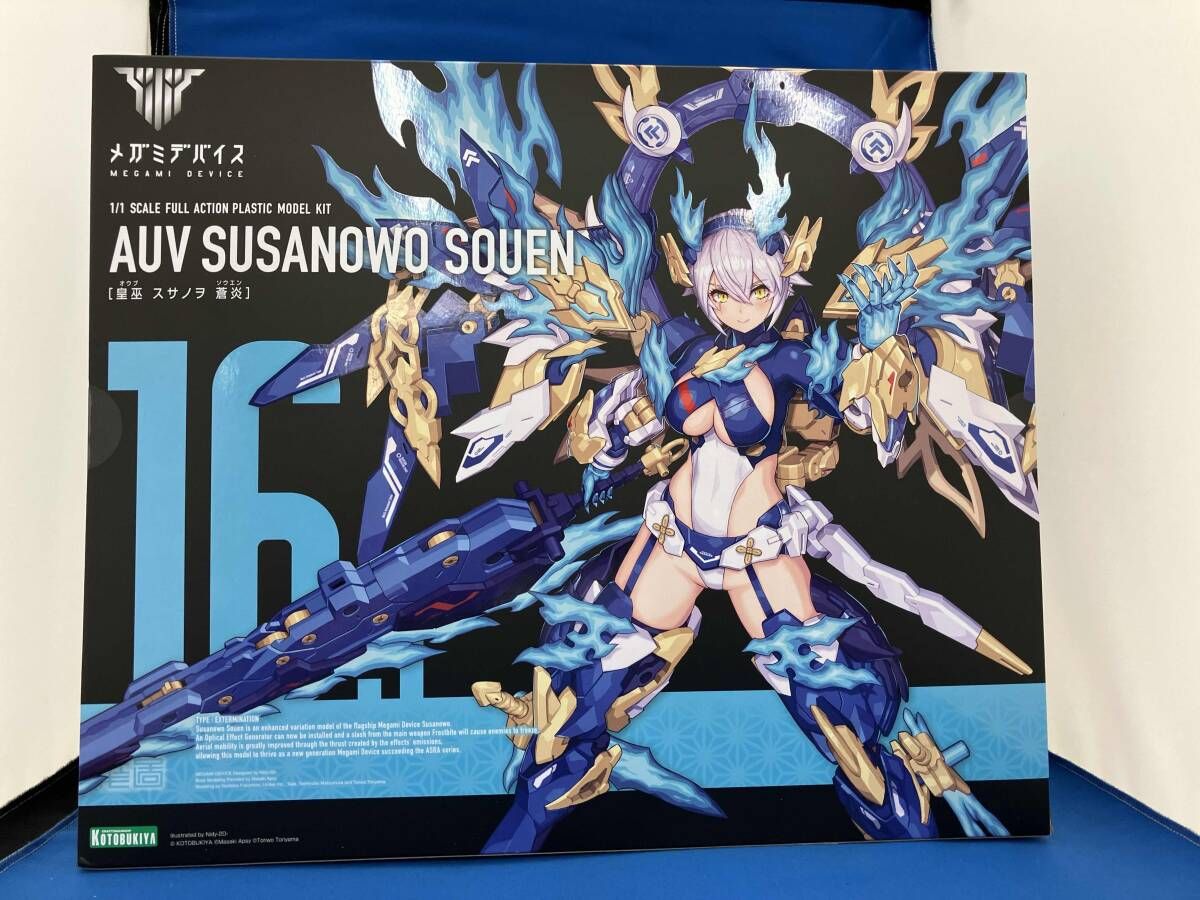 品 プラモデル コトブキヤ 1 皇巫 スサノヲ 蒼炎 メガミデバイス