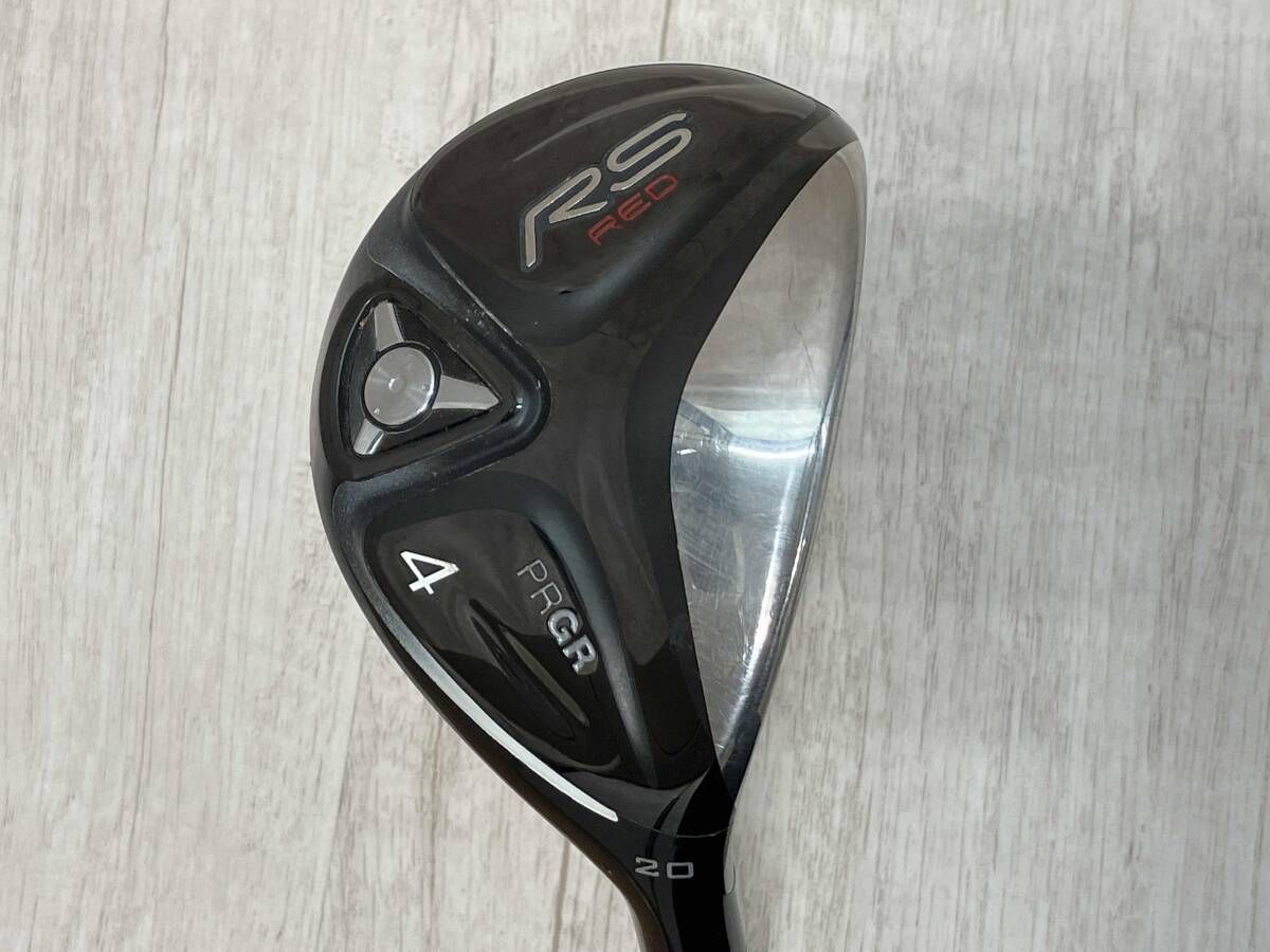 PRGR RS RED ユーティリティ プロギア FLEX R ロフト角 20° 男性右利き用 ゴルフクラブ