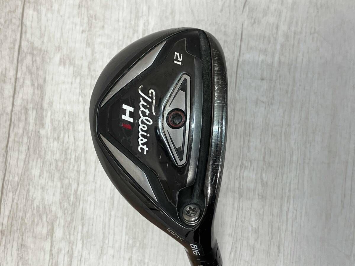 816 H 1 ユーティリティ タイトリスト FLEX R ロフト角 21° 男性右利き用 ゴルフクラブ