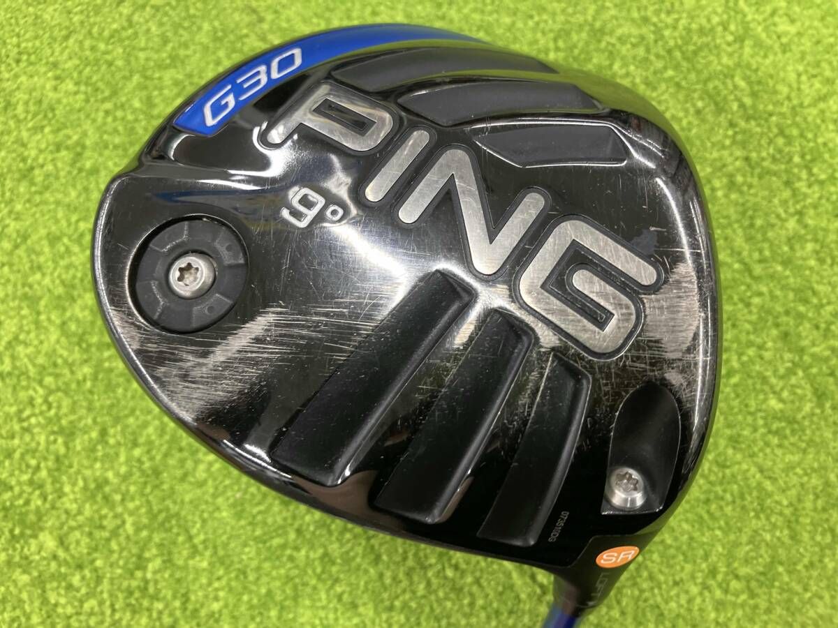 ピン G 30 ドライバー 9° HIGHT BALANCE POINT フレックスSR ヘッドカバーなし 付属品なし
