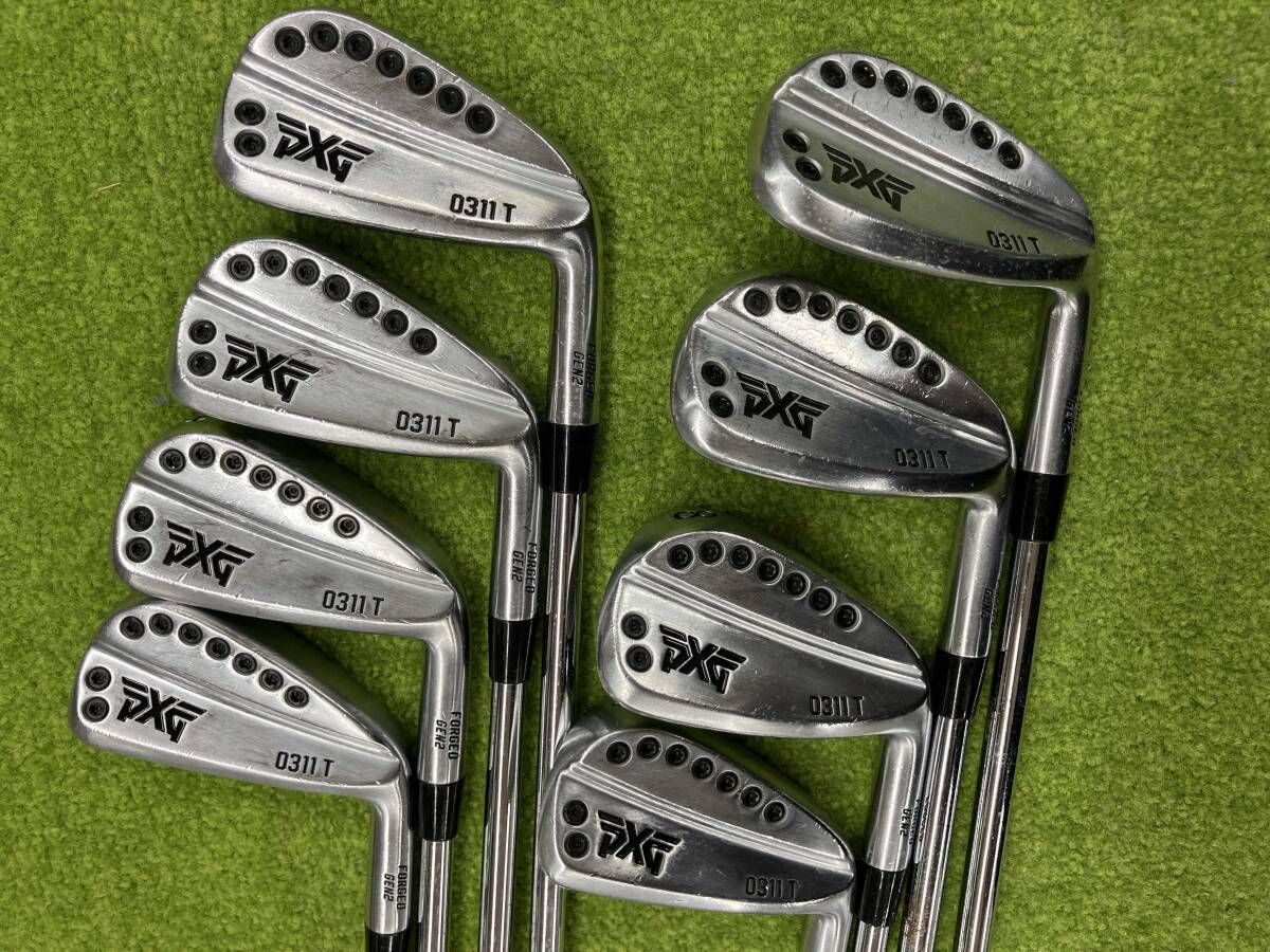 アイアンセット PXG 0311 T FOGED GEN 2 8本セット Dynamic G TOUR ISSUE S 200