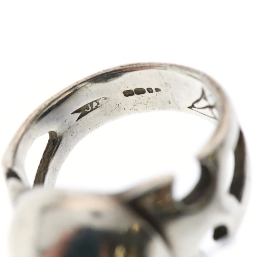 CRAZY PIG (クレイジーピッグ) CUTAWAY SKULL RING スカルリング 