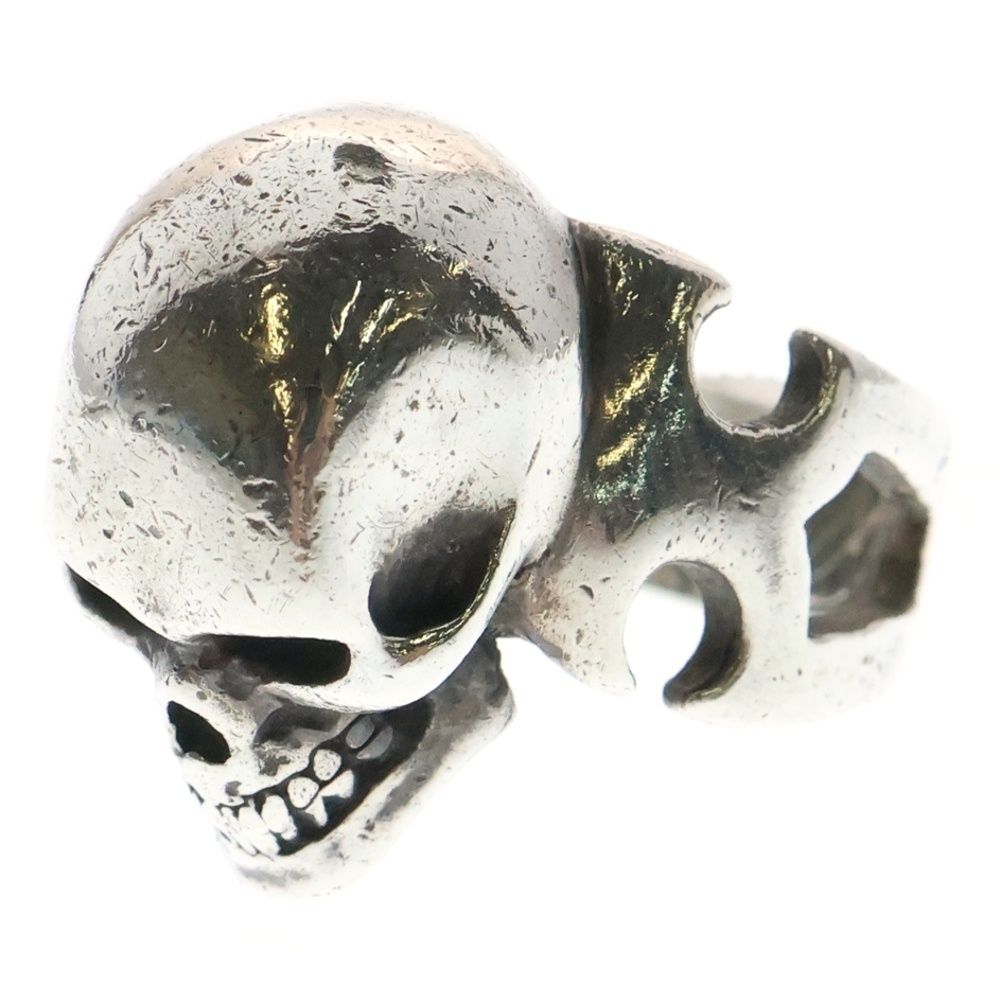 CRAZY PIG (クレイジーピッグ) CUTAWAY SKULL RING スカルリング 