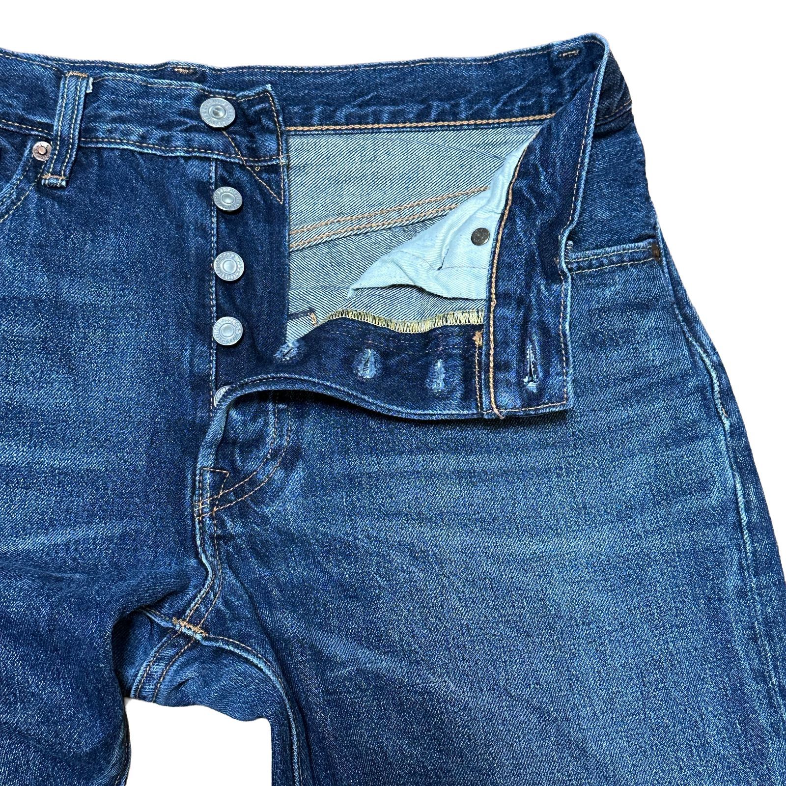LEVI'S PREMIUM 501 ストレートデニム インディゴ サイズW31 メンズL リーバイス
