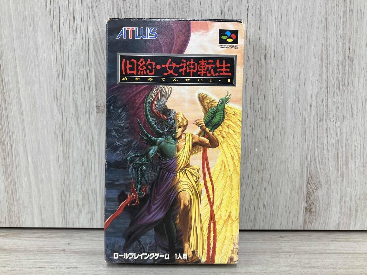 動作確認済み】SFC 旧約・女神転生 - メルカリ