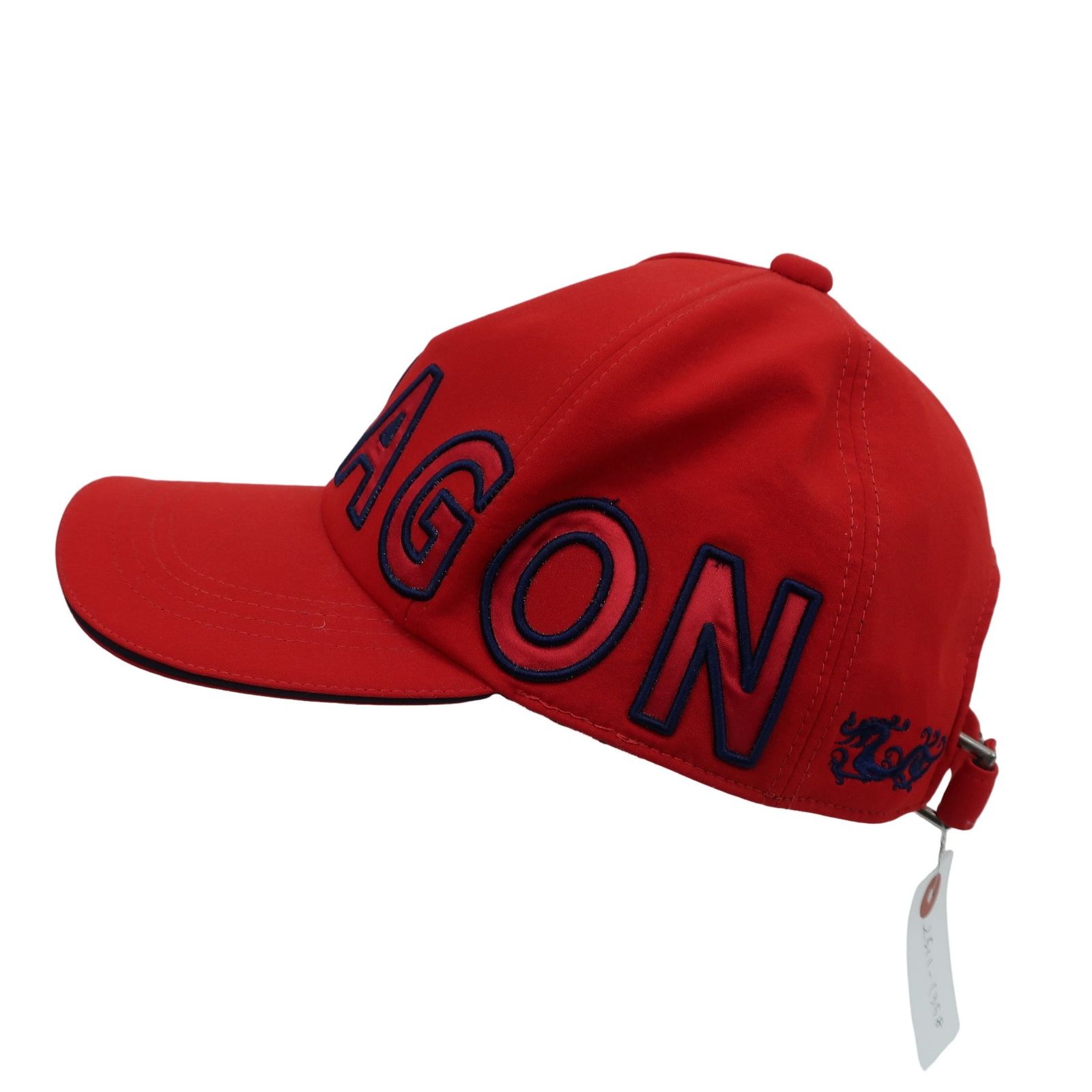 美品】Dance With Dragon(ダンスウィズドラゴン) キャップ 赤 メンズ