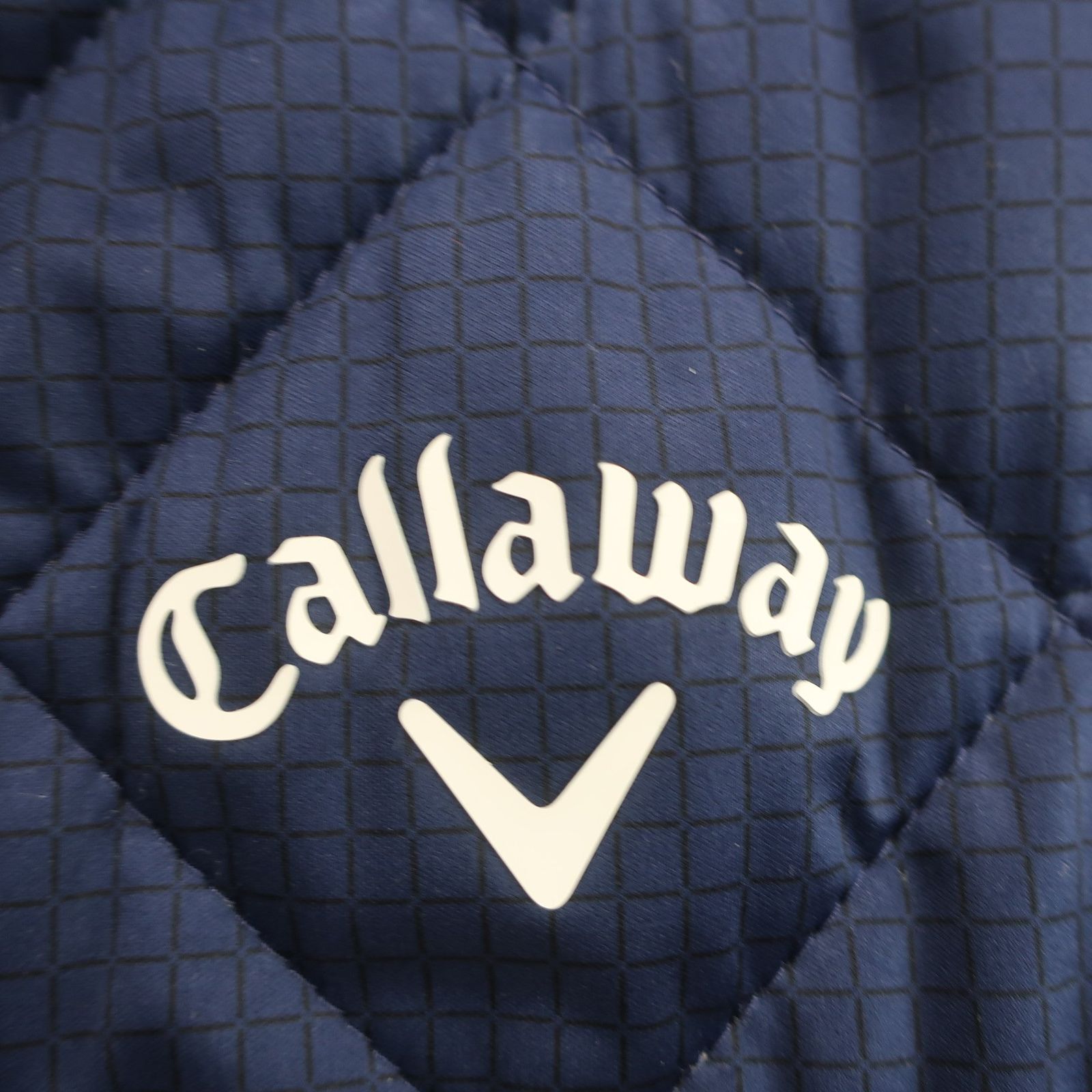 美品】Callaway(キャロウェイ) ダウンベスト ネイビー メンズ M