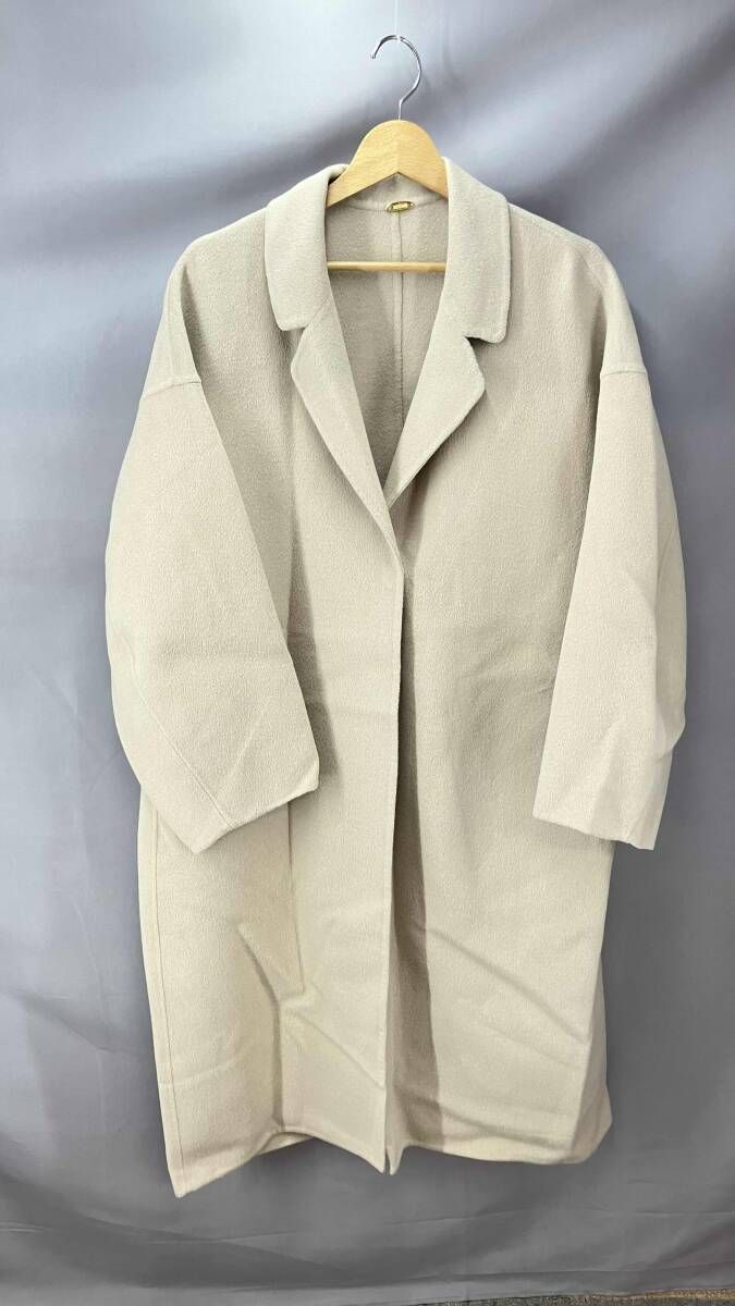 DEUXIEME CLASSE ドゥーズィエムクラス ロングコートMUSE ベージュ サイズF 冬