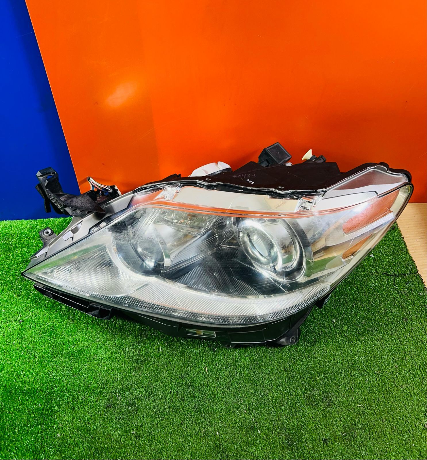 ZT-2806] 純正レクサス UVF45 LS600h H20年 左 LH ヘッドライト