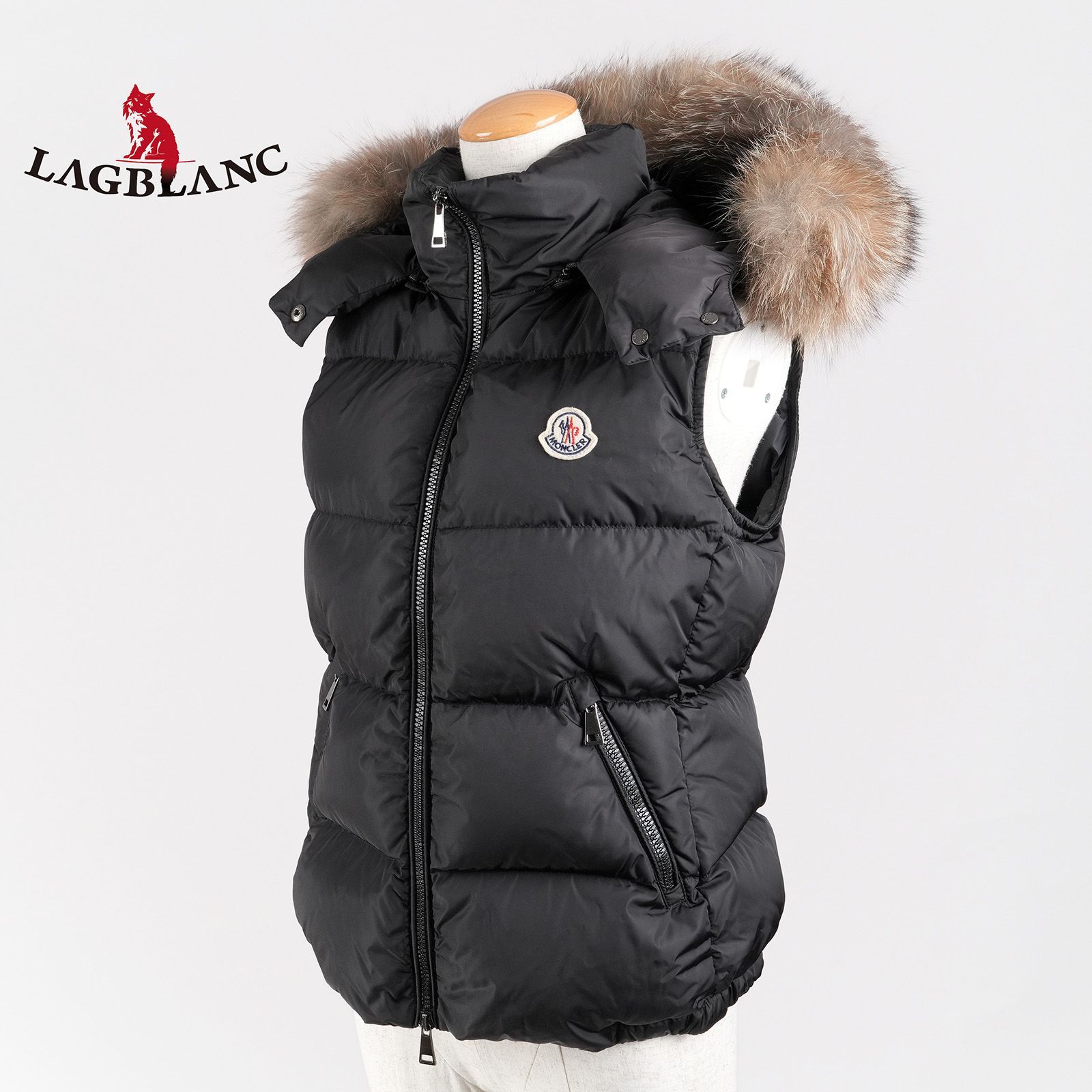 MONCLER モンクレール ダウンジャケット サイズ2 ブラック レディース 鑑定可