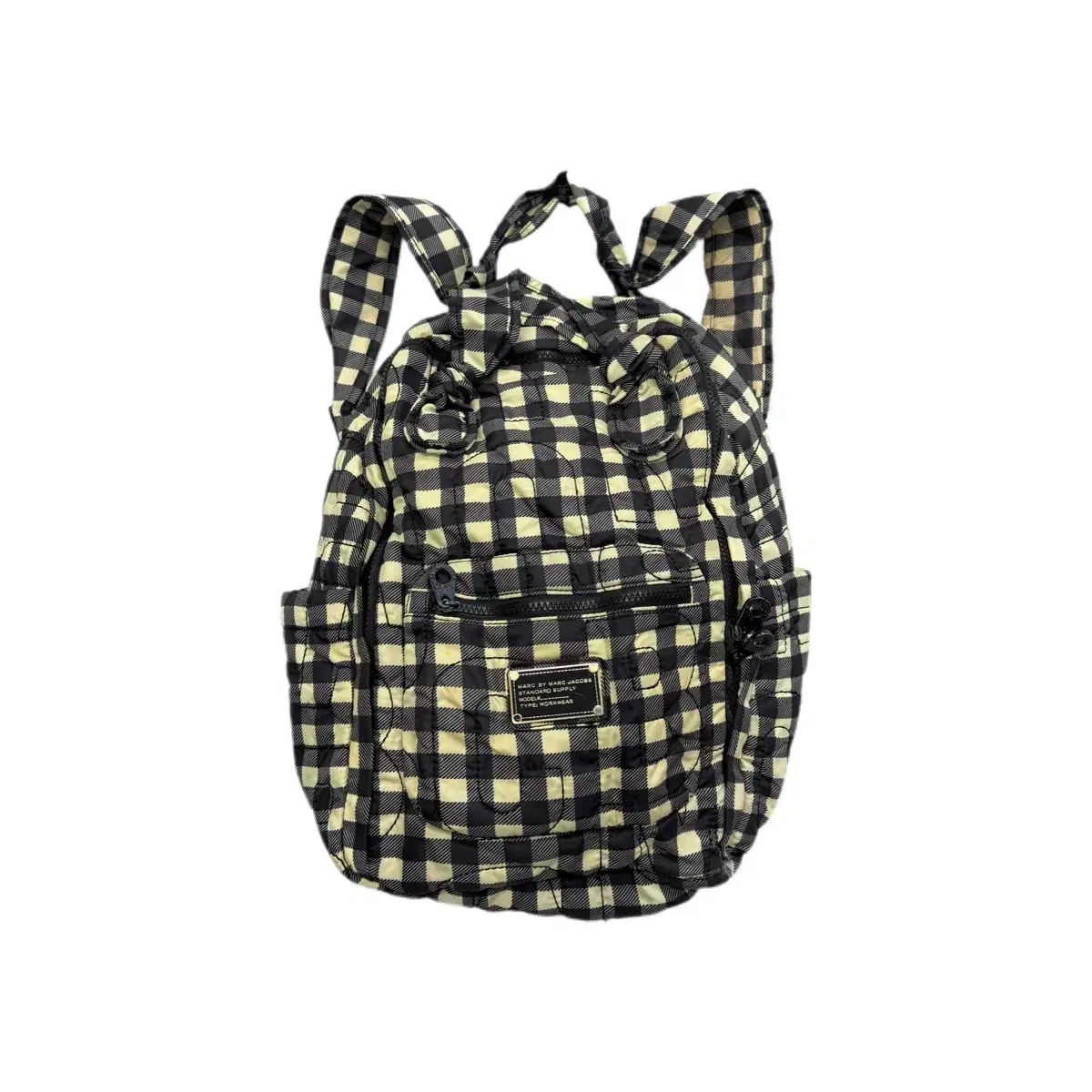 マークジェイコブス キルティング チェック バックパック
