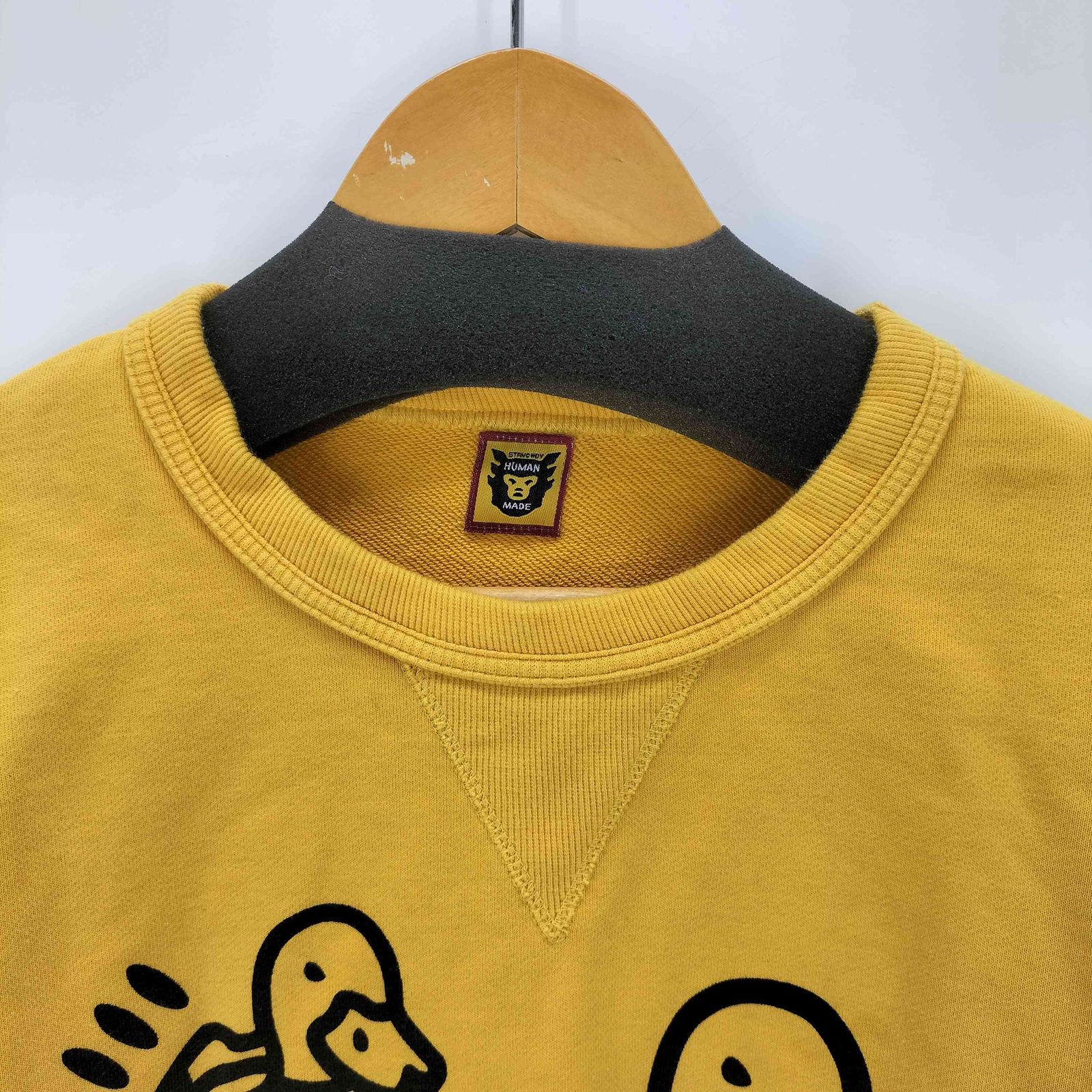 ヒューマンメイド HUMAN MADE DUCK CREWNECK SWEATSHIRT メンズ JPN