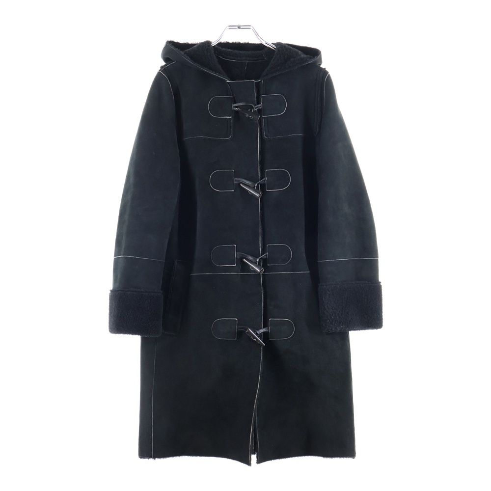 BURBERRY (バーバリー) ムートン スエード ラムレザー ボアライニング