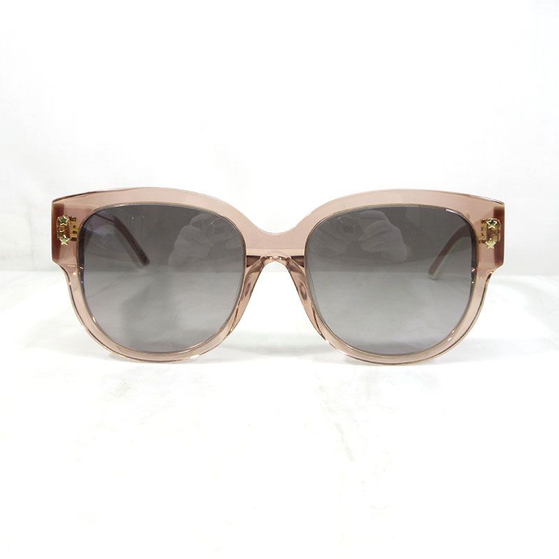 Christian Dior クリスチャンディオール _40 D 2 DiorPacific サングラス バタフライ グラデーションレンズ サイズ 55 19 140 ピンク系 ホワイト グレー系 135