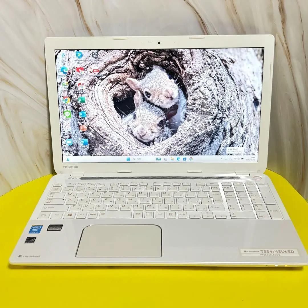 売り尽くし！マウス付☆4世代i5【オフィス】バッテリー◎動作良好