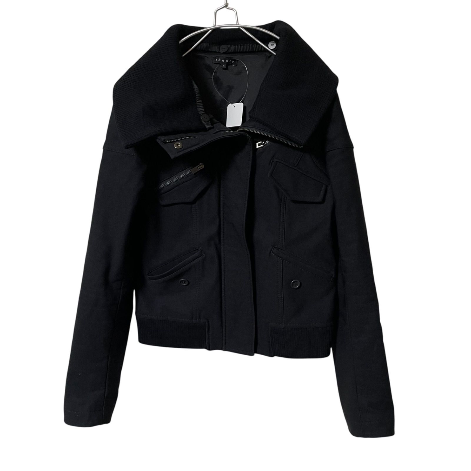 Theory セオリー　ボンバージャケット ウォッシャブル　未使用タグ付き 中古・古着通販】theory (セオリー) ミリタリージャケット カーキ