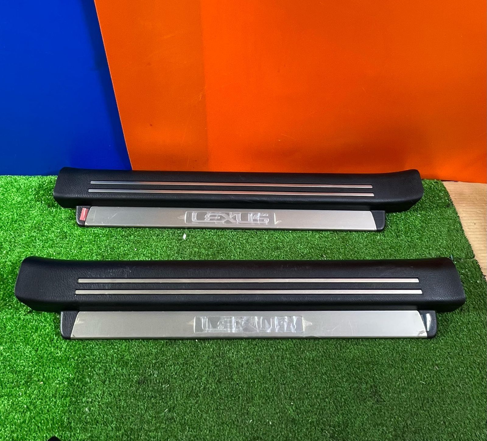 ZT-2819]純正レクサス USF40 LS460 H22年 4ドア スカッフプレート