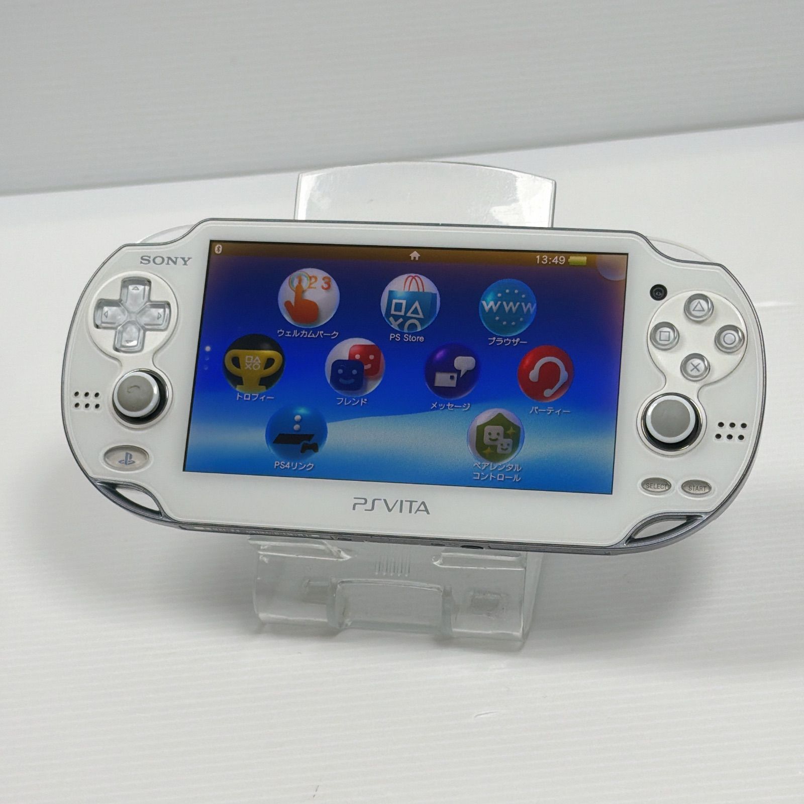 PSVITA PCH 1000 ホワイト 4GBメモリーカード付き PlayStation Vita