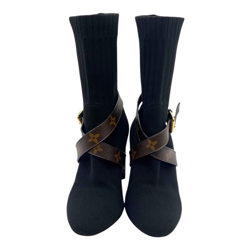 ルイ・ヴィトン LOUIS VUITTON シルエットライン モノグラムソックス