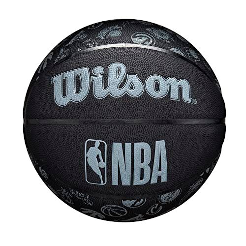 Wilson ウイルソン バスケットボール NBA ALL TEAM BSKT 7号球 オール チーム メンズ 7号 直径約24 5 cm BLACKpo c 2168 a 39