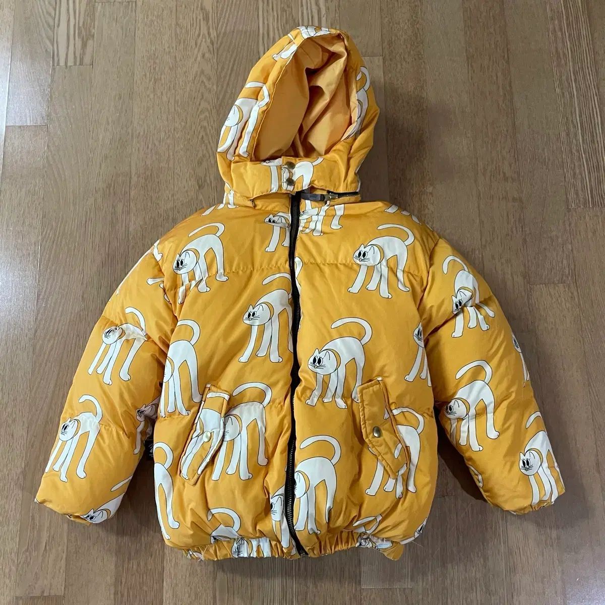 キッズ リミテドゥドゥ リバーシブル ダック ダウン 8 9歳